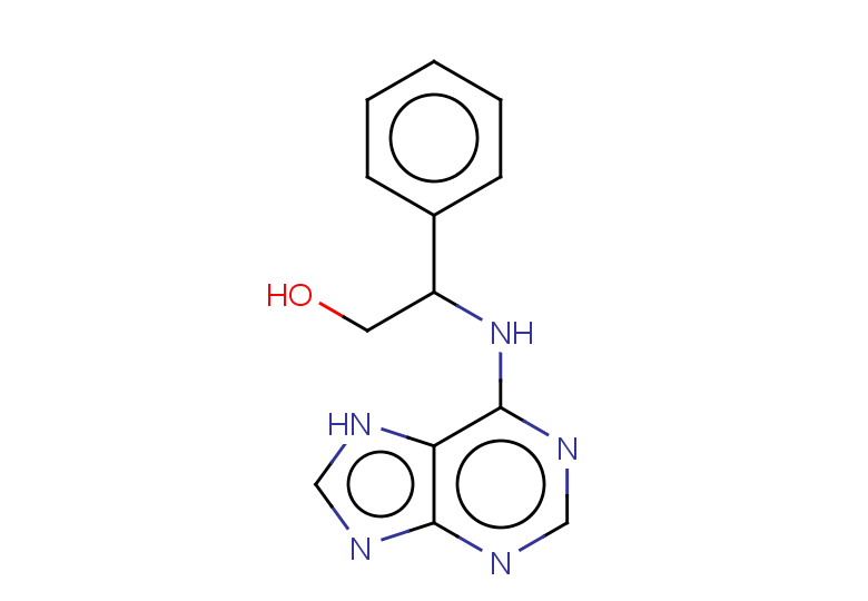 2-phenyl-2-[(7H-purin-6-yl)amino]ethan-1-ol
