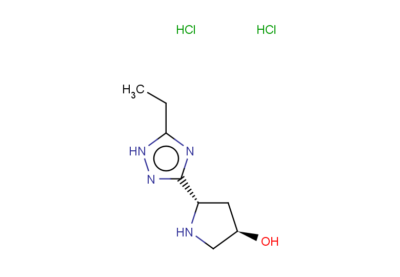 (3R,5S)-5-(5-ethyl-1H-1,2,4-triazol-3-yl)pyrrolidin-3-ol dihydrochloride