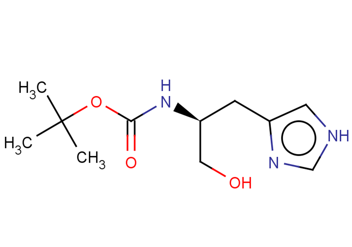 tert-butyl N-[(2S)-1-hydroxy-3-(1H-imidazol-4-yl)propan-2-yl]carbamate