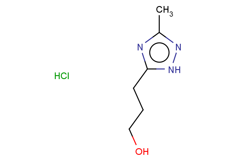 3-(3-methyl-1H-1,2,4-triazol-5-yl)propan-1-ol hydrochloride
