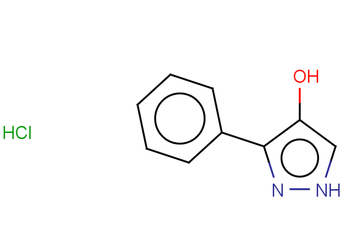 3-phenyl-1H-pyrazol-4-ol hydrochloride