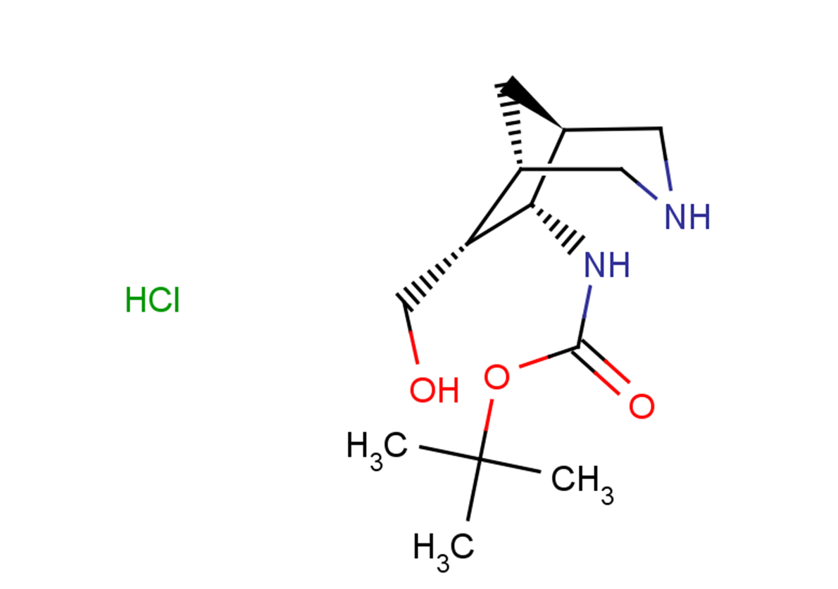 rac-tert-butyl N-[(1R,5R,6R,7S)-7-(hydroxymethyl)-3-azabicyclo[3.2.1]octan-6-yl]carbamate hydrochloride
