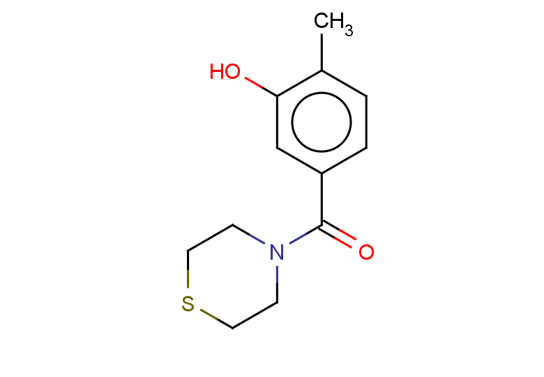 2-methyl-5-(thiomorpholine-4-carbonyl)phenol