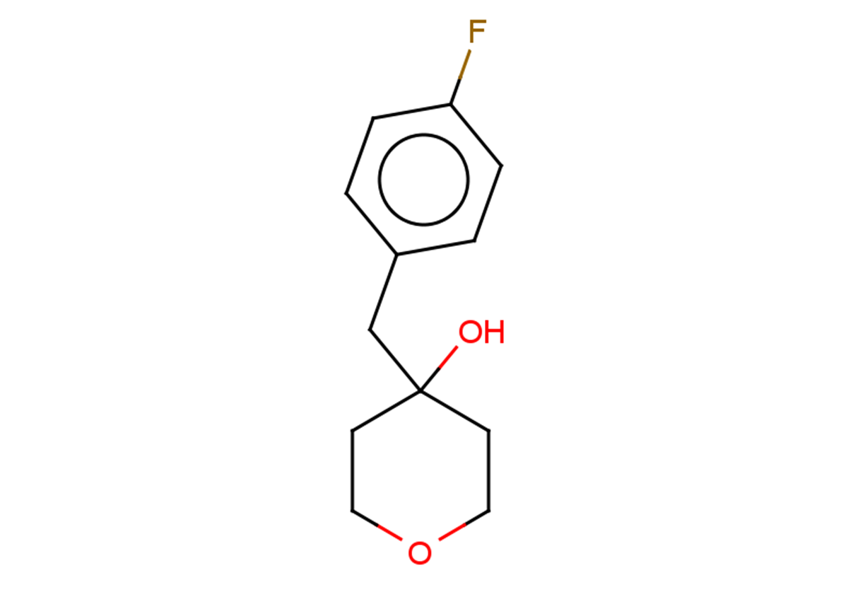 4-[(4-fluorophenyl)methyl]oxan-4-ol