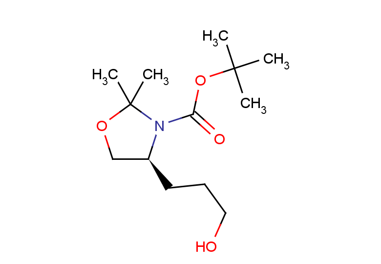 tert-butyl (4S)-4-(3-hydroxypropyl)-2,2-dimethyl-1,3-oxazolidine-3-carboxylate