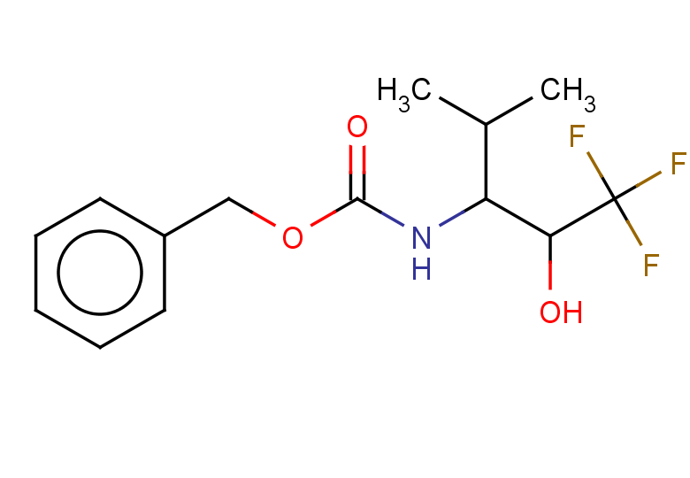benzyl N-(1,1,1-trifluoro-2-hydroxy-4-methylpentan-3-yl)carbamate