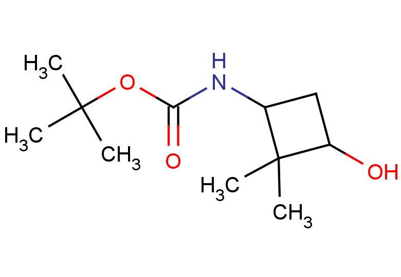 tert-butyl N-(3-hydroxy-2,2-dimethylcyclobutyl)carbamate