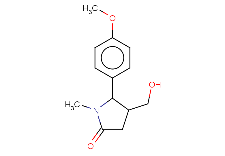 4-(hydroxymethyl)-5-(4-methoxyphenyl)-1-methylpyrrolidin-2-one