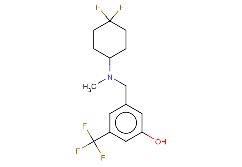 3-{[(4,4-difluorocyclohexyl)(methyl)amino]methyl}-5-(trifluoromethyl)phenol