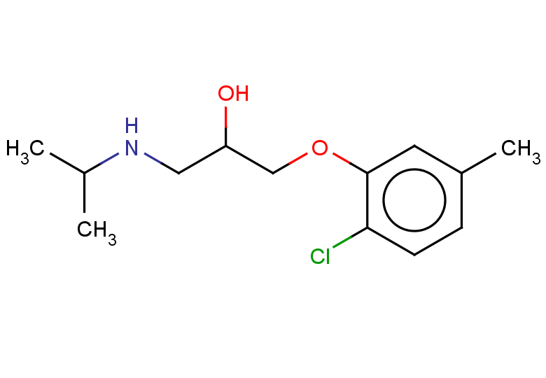 1-(2-chloro-5-methylphenoxy)-3-[(propan-2-yl)amino]propan-2-ol
