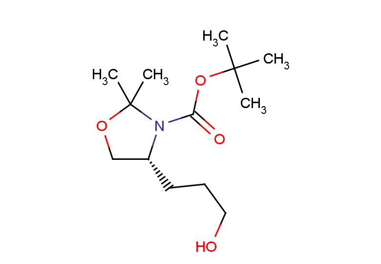 tert-butyl (4R)-4-(3-hydroxypropyl)-2,2-dimethyl-1,3-oxazolidine-3-carboxylate