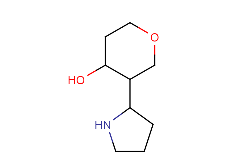 3-(pyrrolidin-2-yl)oxan-4-ol, Mixture of diastereomers