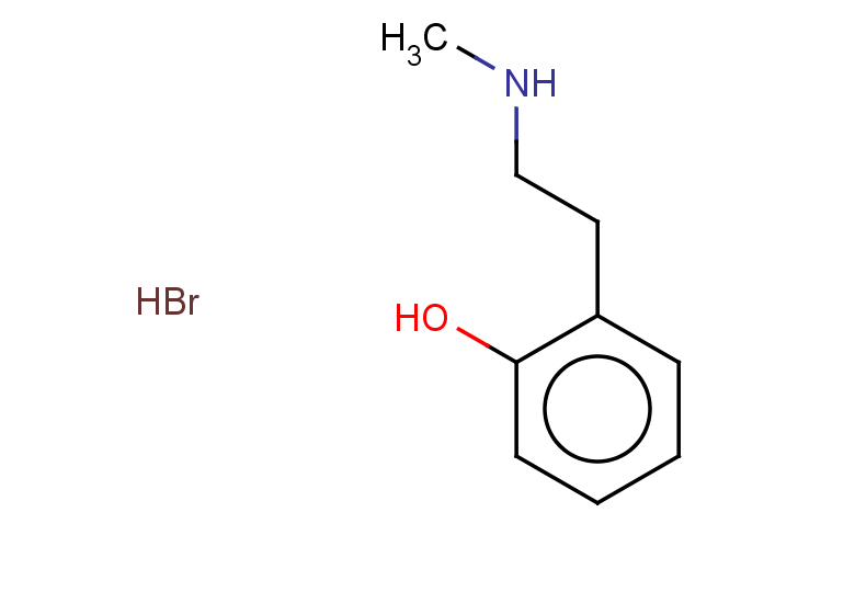 2-[2-(methylamino)ethyl]phenol hydrobromide
