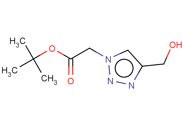 tert-butyl 2-[4-(hydroxymethyl)-1H-1,2,3-triazol-1-yl]acetate