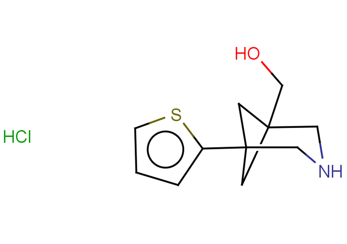 [5-(thiophen-2-yl)-3-azabicyclo[3.1.1]heptan-1-yl]methanol hydrochloride