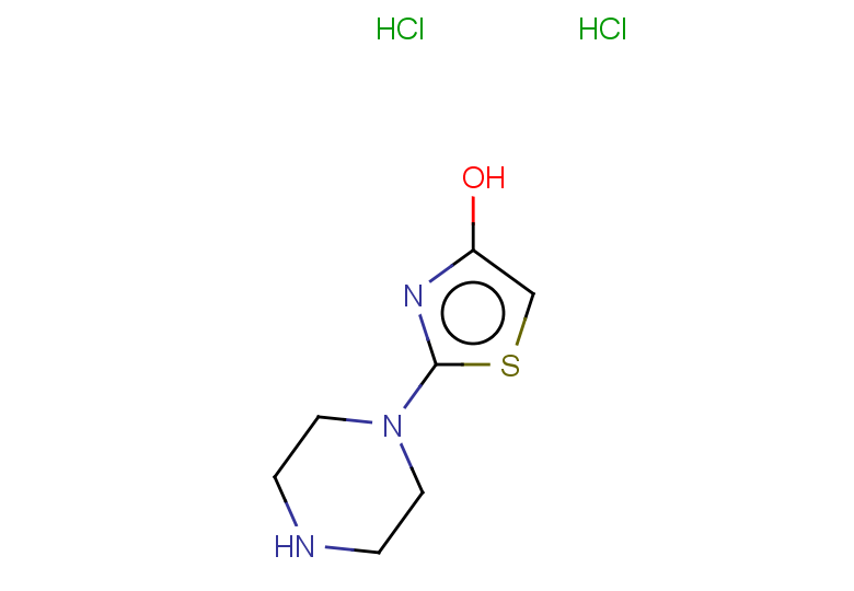 2-(piperazin-1-yl)-1,3-thiazol-4-ol dihydrochloride