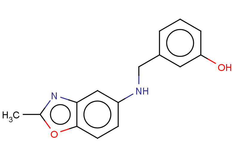 3-{[(2-methyl-1,3-benzoxazol-5-yl)amino]methyl}phenol