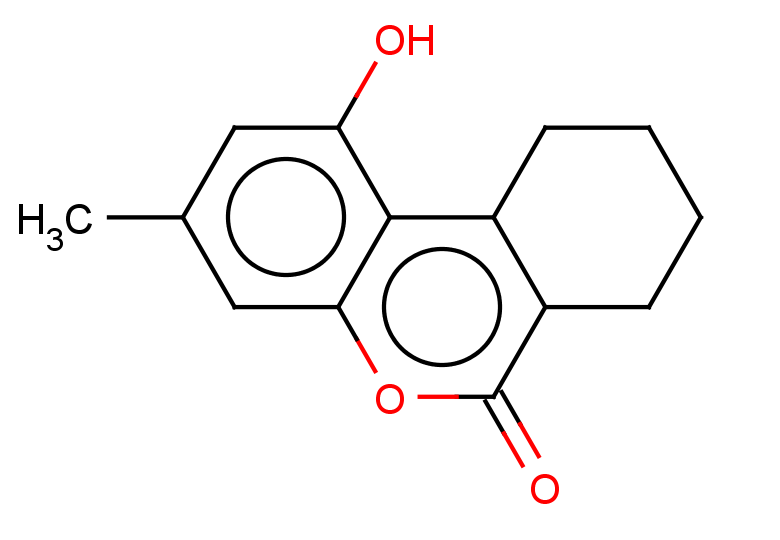 1-hydroxy-3-methyl-6H,7H,8H,9H,10H-cyclohexa[c]chromen-6-one