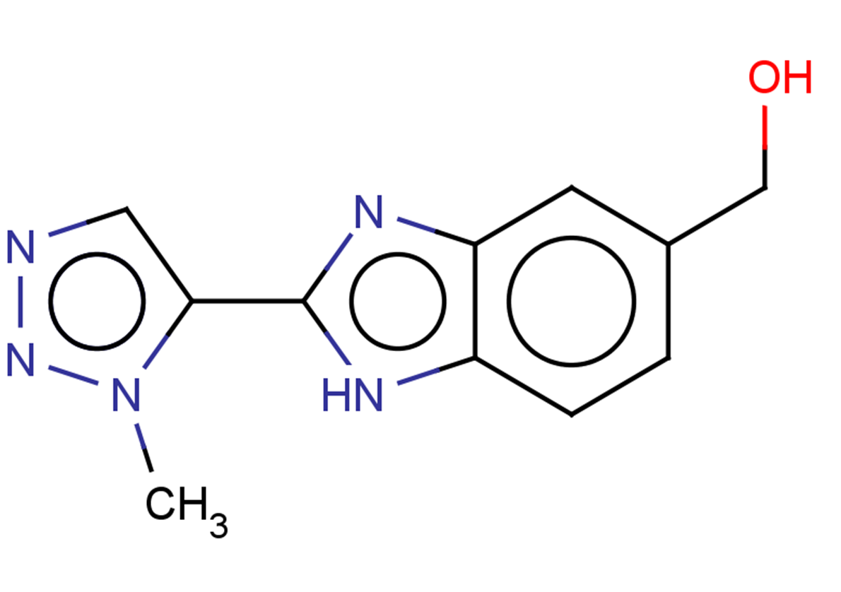 [2-(1-methyl-1H-1,2,3-triazol-5-yl)-1H-1,3-benzodiazol-5-yl]methanol