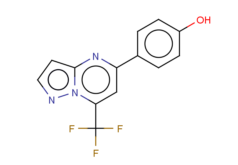 4-(7-TRIFLUOROMETHYL-PYRAZOLO[1,5-A]PYRIMIDIN-5-YL)-PHENOL
