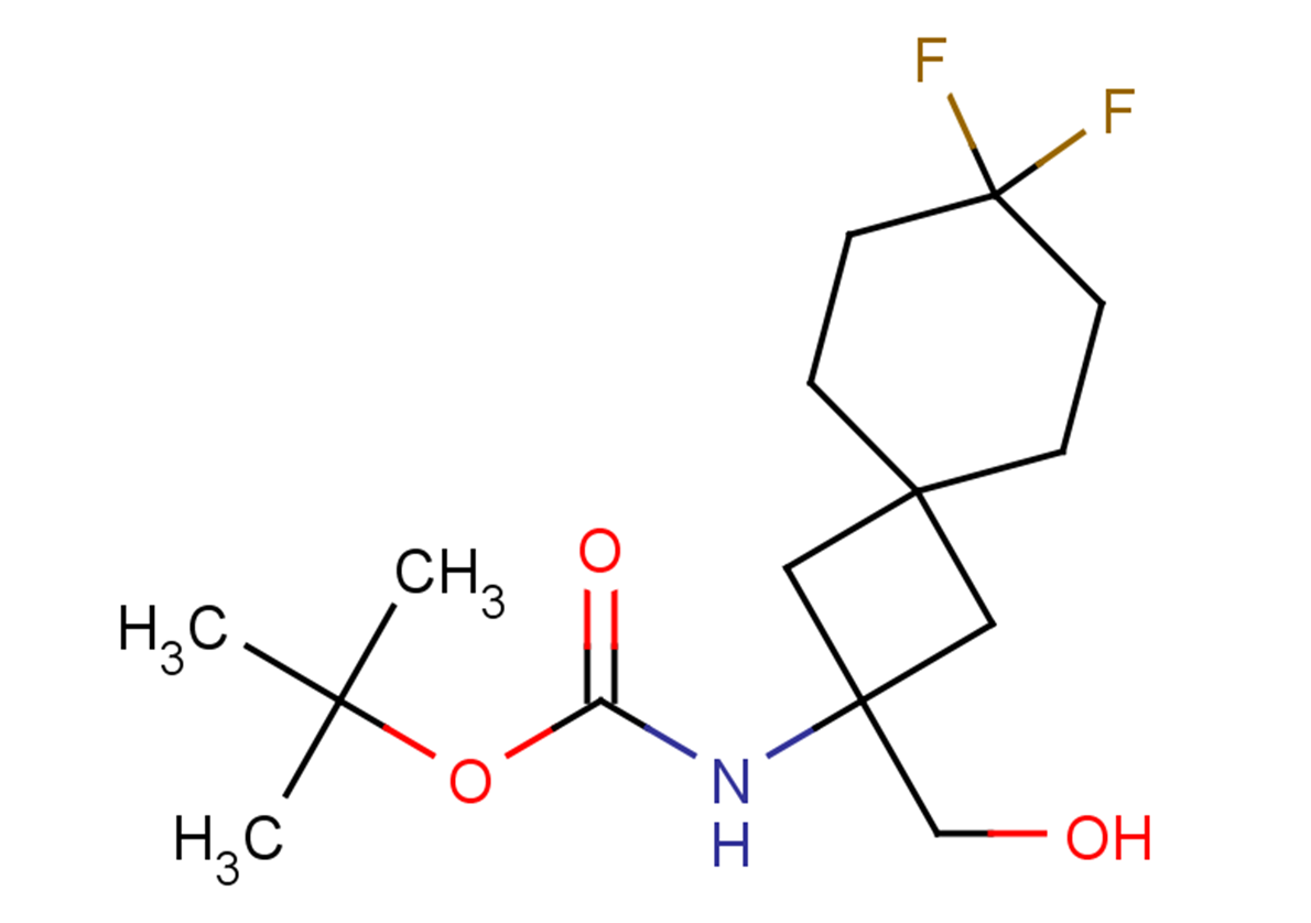 tert-butyl N-[7,7-difluoro-2-(hydroxymethyl)spiro[3.5]nonan-2-yl]carbamate