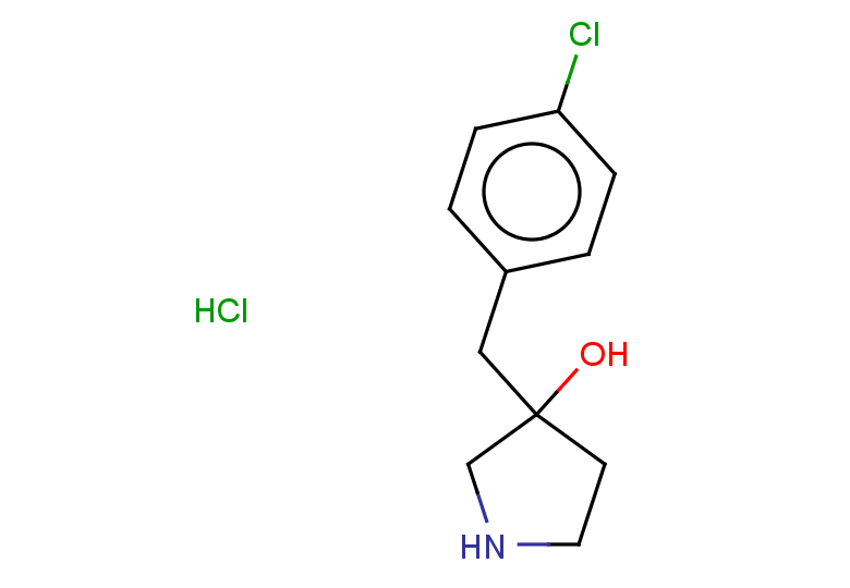 3-[(4-chlorophenyl)methyl]pyrrolidin-3-ol hydrochloride