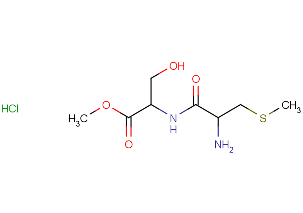 methyl 2-[2-amino-3-(methylsulfanyl)propanamido]-3-hydroxypropanoate hydrochloride