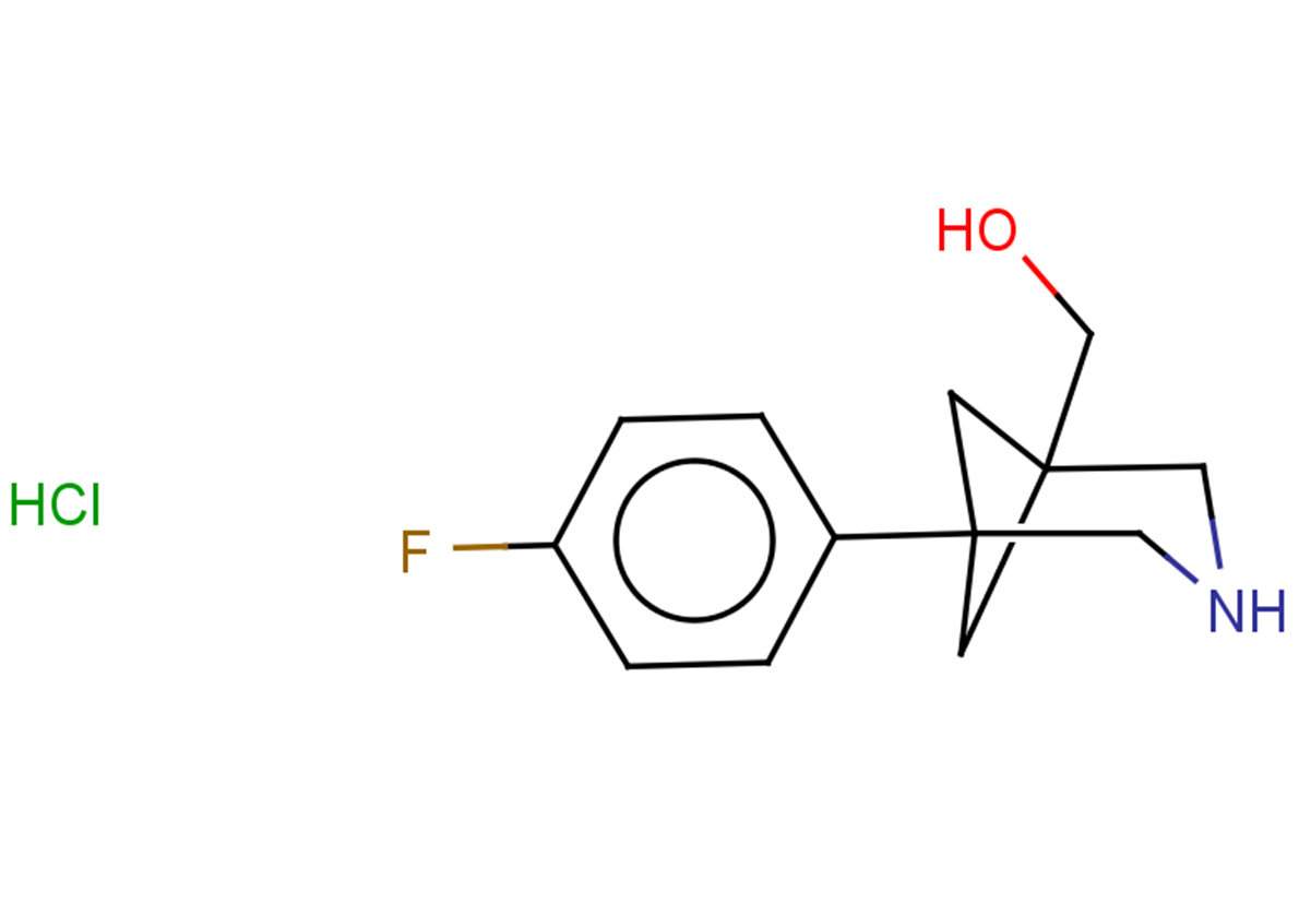 [5-(4-fluorophenyl)-3-azabicyclo[3.1.1]heptan-1-yl]methanol hydrochloride