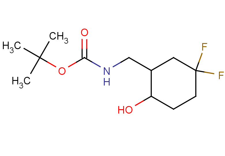 tert-butyl N-[(5,5-difluoro-2-hydroxycyclohexyl)methyl]carbamate