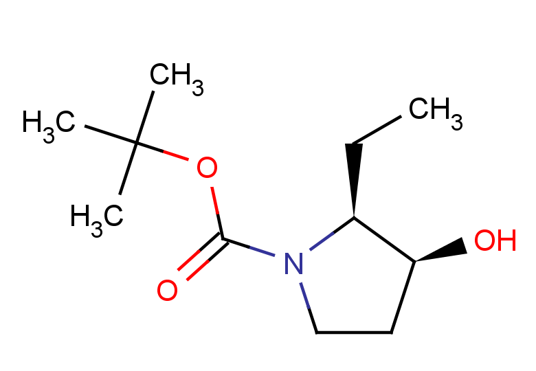 tert-butyl (2S,3S)-2-ethyl-3-hydroxypyrrolidine-1-carboxylate
