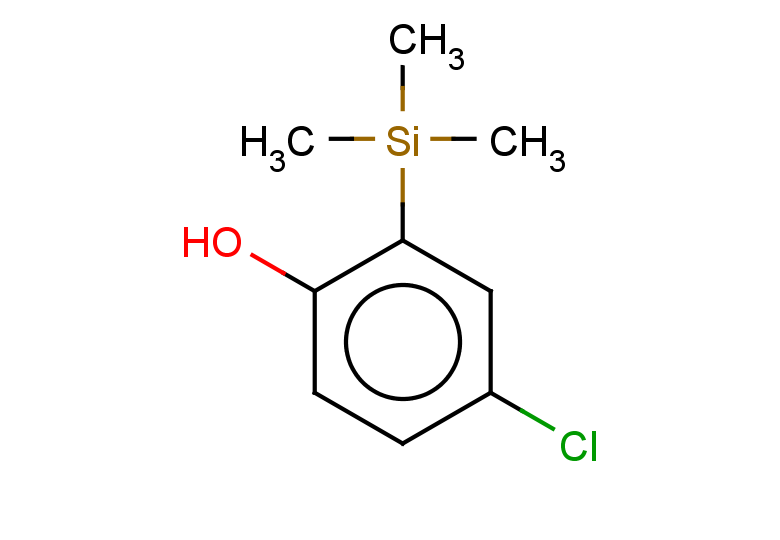 4-chloro-2-(trimethylsilyl)phenol