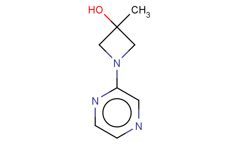 3-methyl-1-(pyrazin-2-yl)azetidin-3-ol