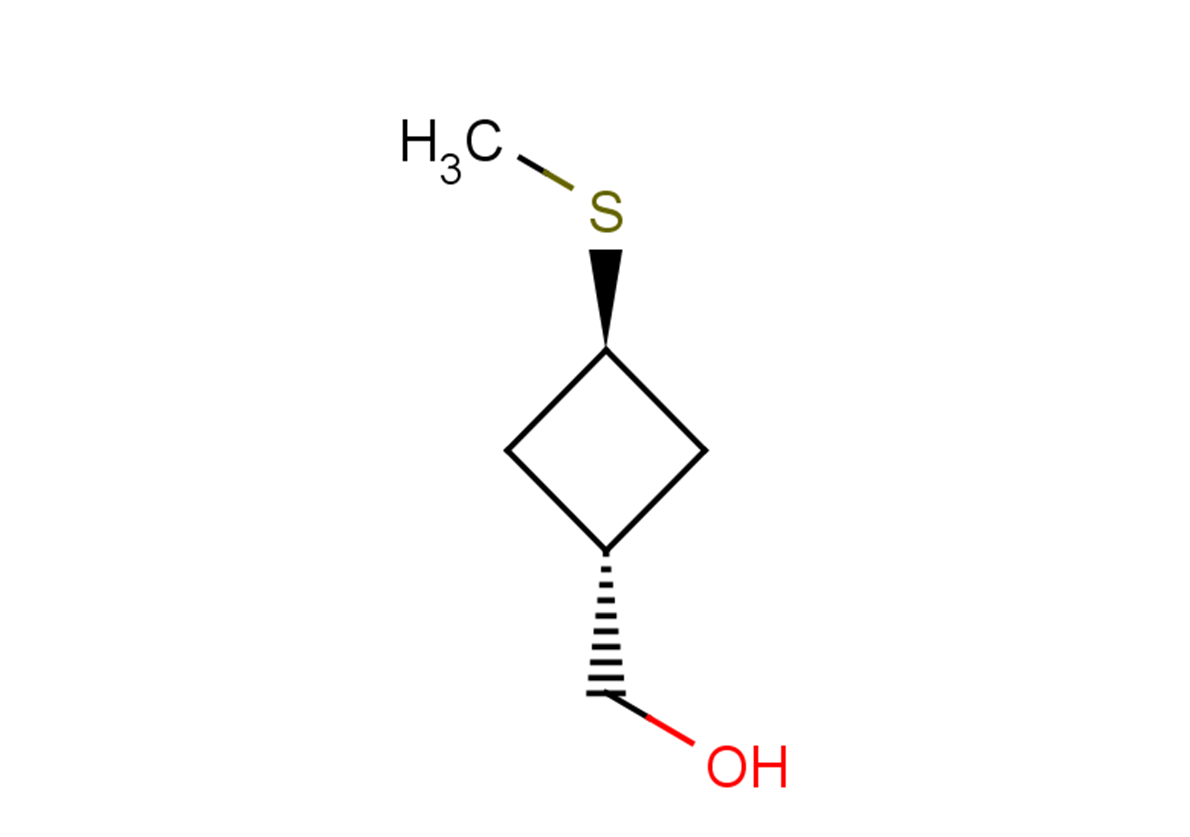 rac-[(1r,3r)-3-(methylsulfanyl)cyclobutyl]methanol, trans