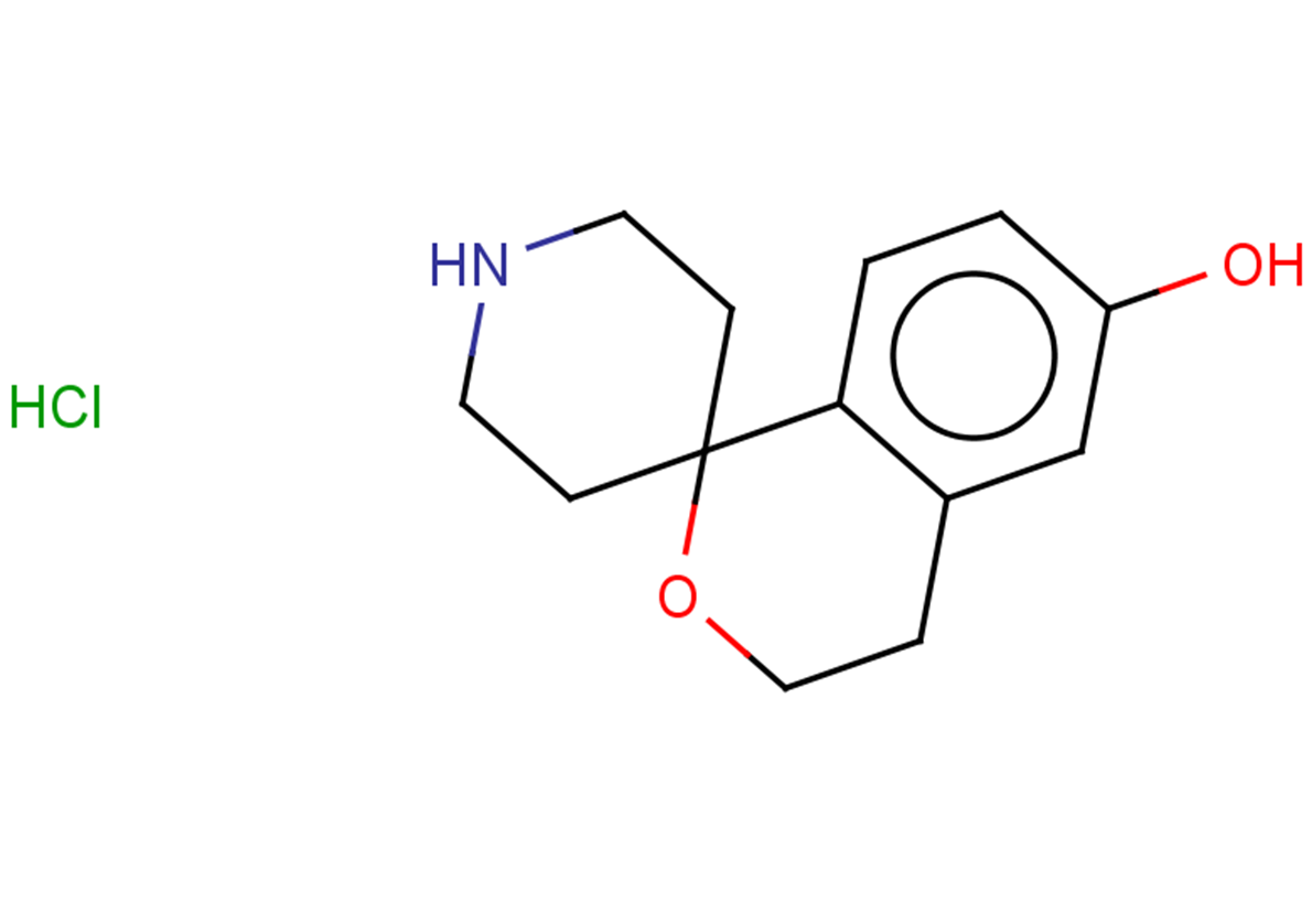 3,4-dihydrospiro[2-benzopyran-1,4'-piperidin]-6-ol hydrochloride