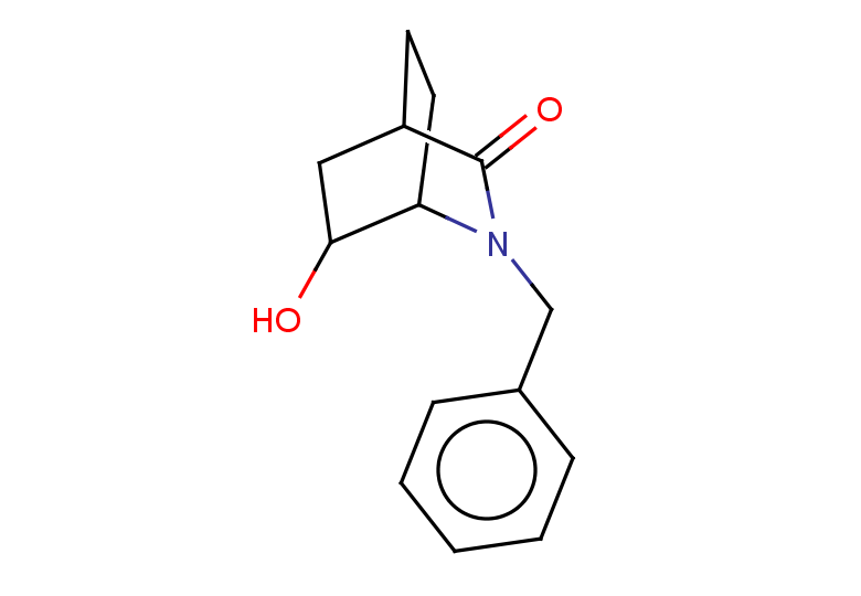 2-benzyl-6-hydroxy-2-azabicyclo[2.2.2]octan-3-one