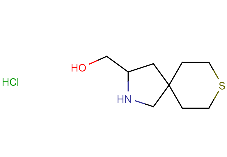 {8-thia-2-azaspiro[4.5]decan-3-yl}methanol hydrochloride