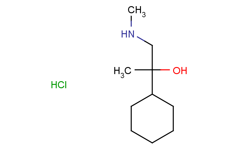 2-cyclohexyl-1-(methylamino)propan-2-ol hydrochloride