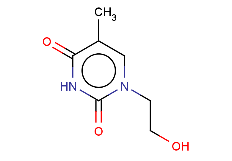 1-(2-hydroxyethyl)-5-methyl-1,2,3,4-tetrahydropyrimidine-2,4-dione