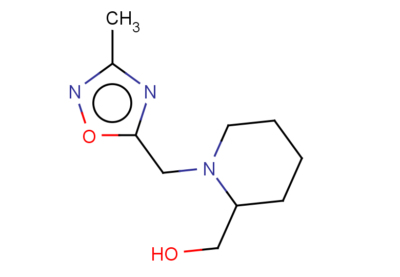 {1-[(3-methyl-1,2,4-oxadiazol-5-yl)methyl]piperidin-2-yl}methanol