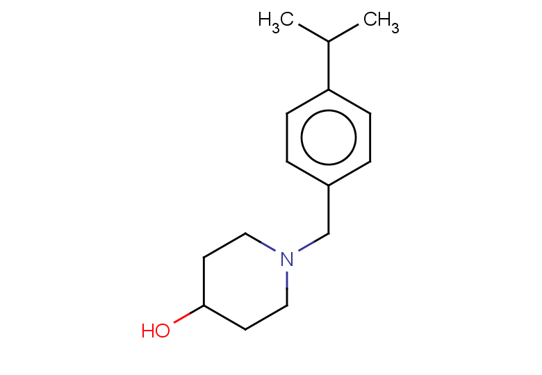 1-{[4-(propan-2-yl)phenyl]methyl}piperidin-4-ol