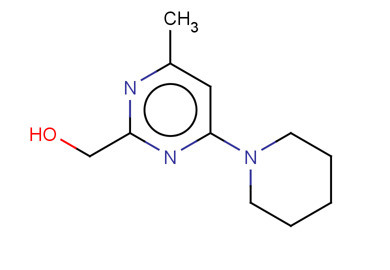 [4-methyl-6-(piperidin-1-yl)pyrimidin-2-yl]methanol