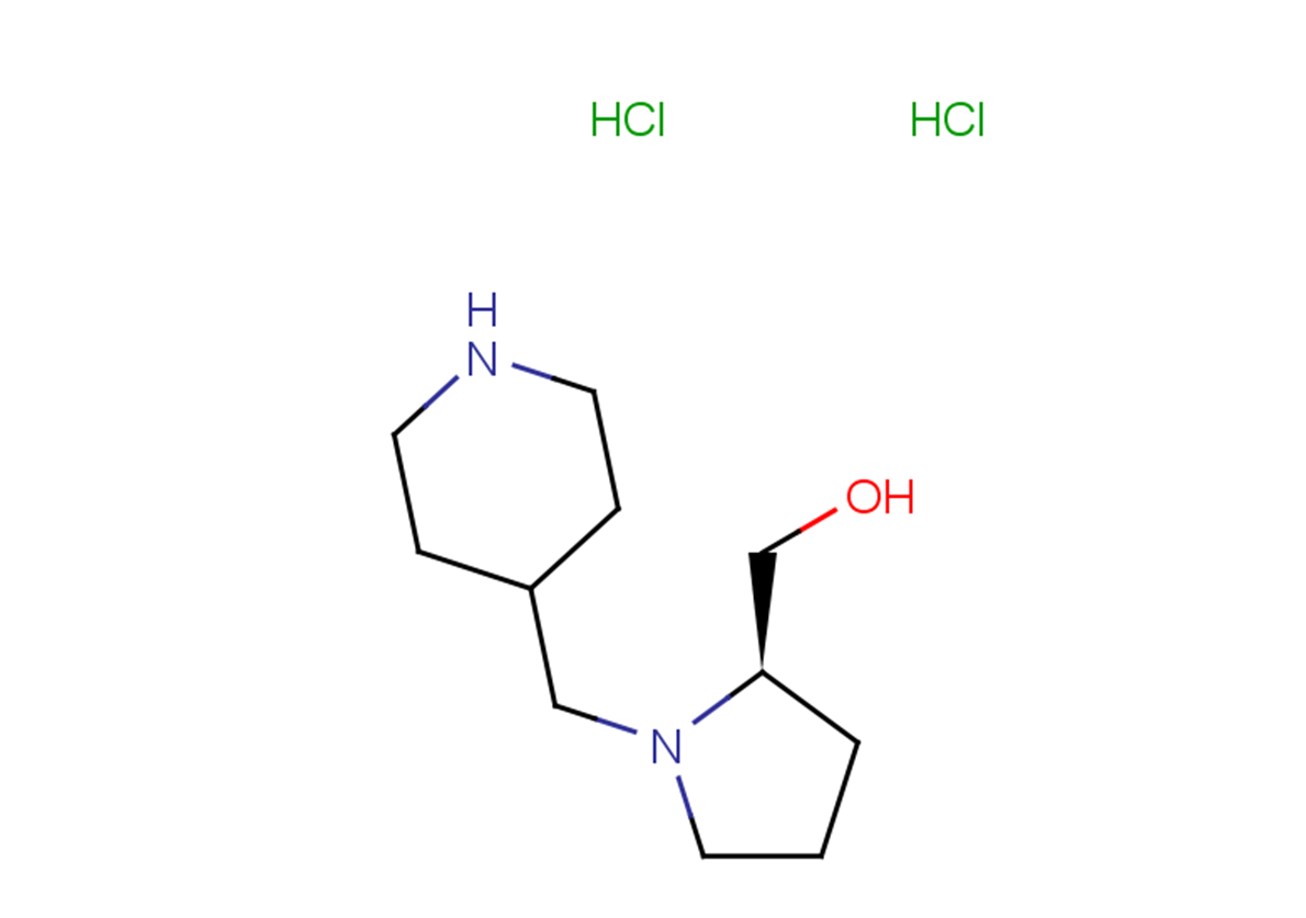 [(2R)-1-[(piperidin-4-yl)methyl]pyrrolidin-2-yl]methanol dihydrochloride