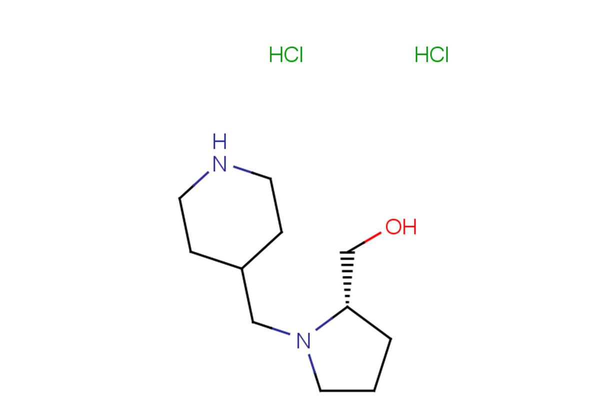 [(2S)-1-[(piperidin-4-yl)methyl]pyrrolidin-2-yl]methanol dihydrochloride