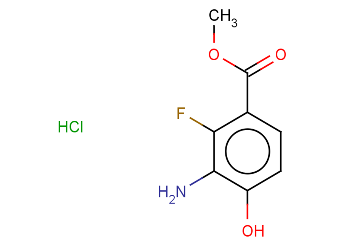 methyl 3-amino-2-fluoro-4-hydroxybenzoate hydrochloride