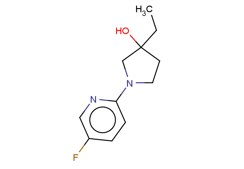 3-ethyl-1-(5-fluoropyridin-2-yl)pyrrolidin-3-ol