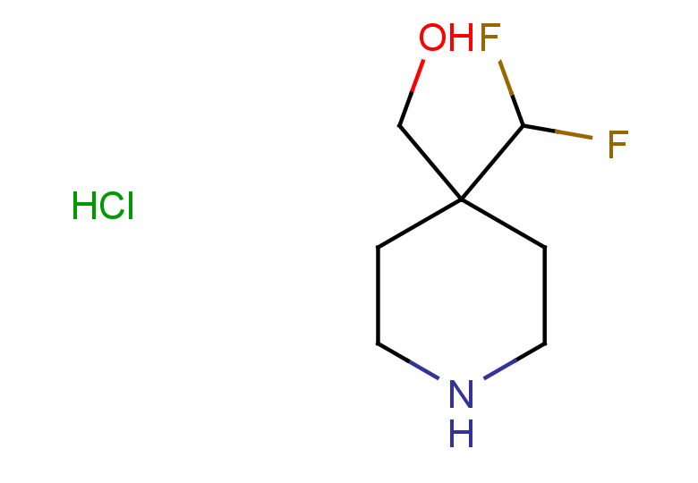 [4-(difluoromethyl)piperidin-4-yl]methanol hydrochloride