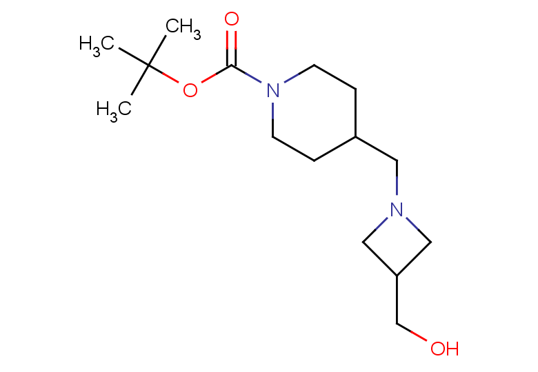 tert-butyl 4-{[3-(hydroxymethyl)azetidin-1-yl]methyl}piperidine-1-carboxylate