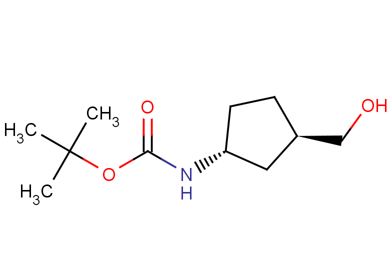 rac-tert-butyl N-[(1R,3R)-3-(hydroxymethyl)cyclopentyl]carbamate
