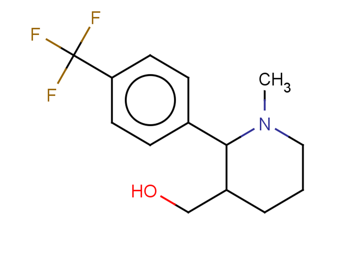 {1-methyl-2-[4-(trifluoromethyl)phenyl]piperidin-3-yl}methanol