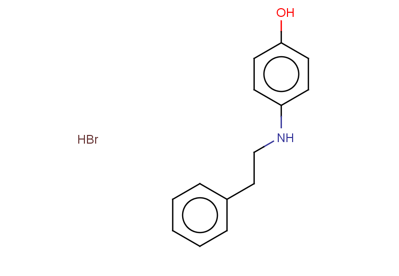4-[(2-phenylethyl)amino]phenol hydrobromide